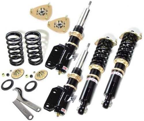 BC Racing BR series coilovers for 2011-2019 Ford Fiesta ST with Extreme Low