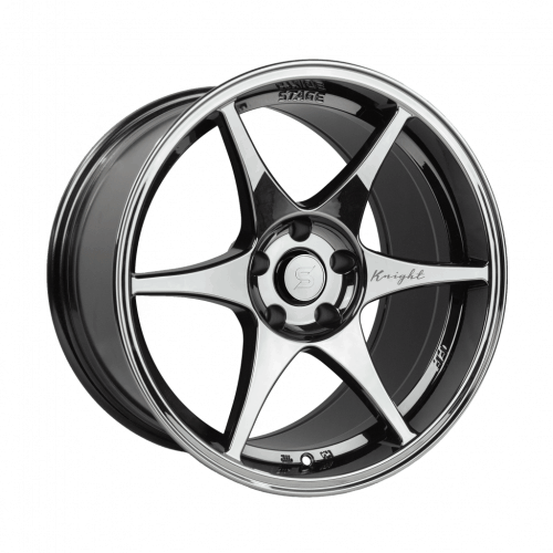 Stage Knight 18x9.5 (+12) 5x114.3 Black Chrome