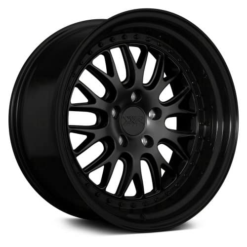 XXR  570 Flat Black with Gloss Black Lip  20x10.5  (+25)  5x114.3