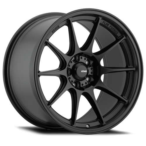 Konig Dekagram Semi Matte Black  18x9.5  (+35)  5x100