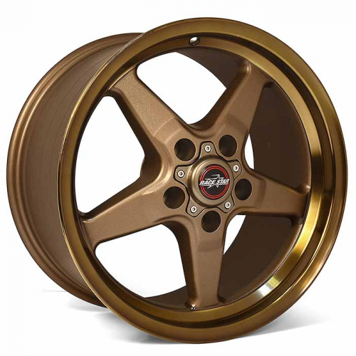 Racestar Drag Star Bracket Racer Bronze 17x9.5 (+22.5) 5x115