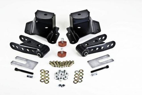 Belltech SHACKLE KIT 15-16 Ford F150 (All Cabs) 4WD 1in / 2in Rear Drop