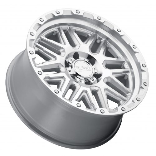 Black Rhino Alamo Silver W/ Mirror Face & Stainless Bolts 20x9 (+12) 6x139.7 - Image 2