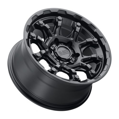 Black Rhino Ark Matte Black W/ Gloss Black Bolts 18x9 (+12) 6x120 - Image 2