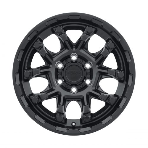 Black Rhino Ark Matte Black W/ Gloss Black Bolts 18x9 (+12) 6x120 - Image 3