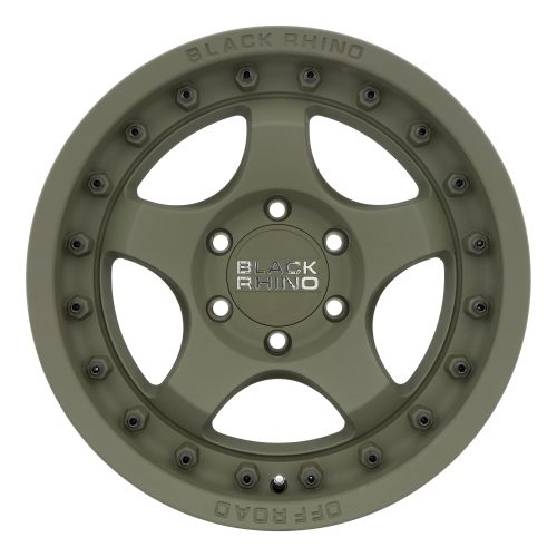 Black Rhino Bantam Olive Drab Green 17x8.5 (-10) 5x150 - Image 3