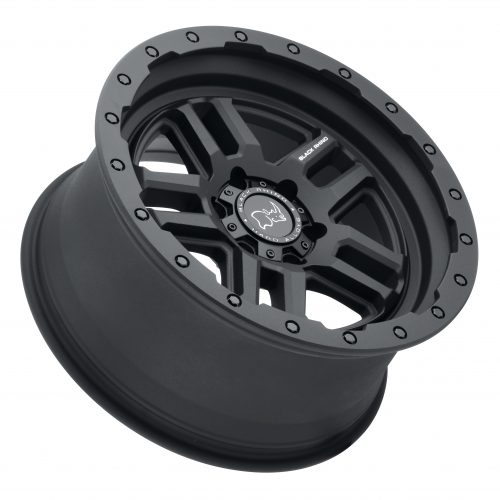 Black Rhino  Barstow  Textured Matte Black  20x8.5  (+30)  5x127 - Image 2