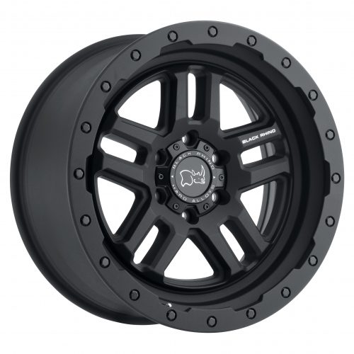 Black Rhino  Barstow  Textured Matte Black  20x8.5  (+30)  5x127