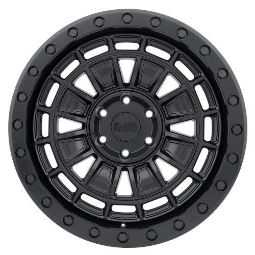 Black Rhino Dalton Matte Black 18x9.5 (-12) 5x127 - Image 3