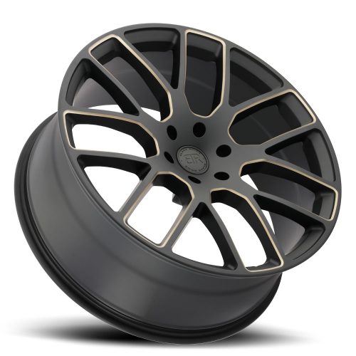 Black Rhino Kunene Matte Black W/ Dark Tint Milled Spokes 20x9 (+20) 5x139.7 - Image 2