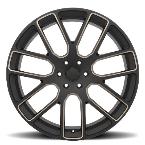 Black Rhino Kunene Matte Black W/ Dark Tint Milled Spokes 20x9 (+20) 5x139.7 - Image 3