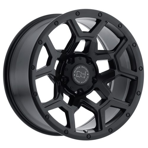 Black Rhino  Overland  Matte Black  20x9.5  (+6)  6x139.70