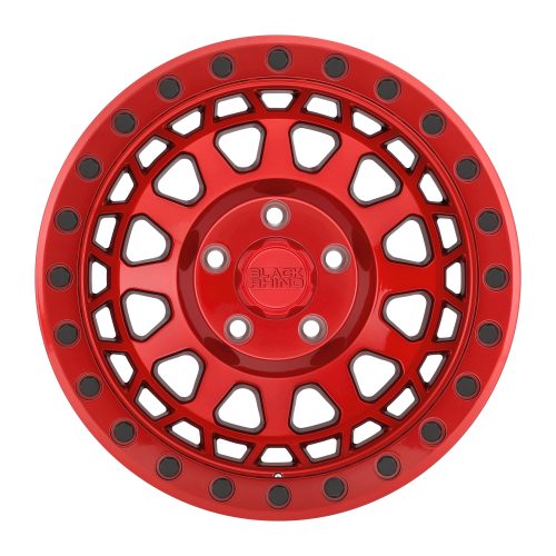 Black Rhino Primm Candy Red W/ Black Bolts 17x9 (+0) 8x165.1 - Image 3