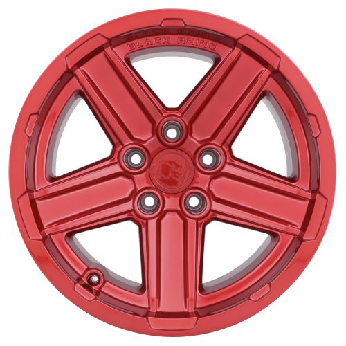 Black Rhino Recon Candy Red 18x9.5 (-32) 5x127 - Image 3