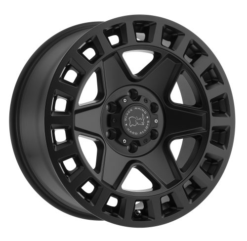 Black Rhino  York  Matte Black  14x7  (+10)  4x110