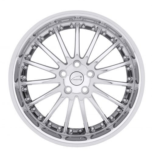 Coventry Whitley Chrome 20x10 (+45) 5x108 - Image 3