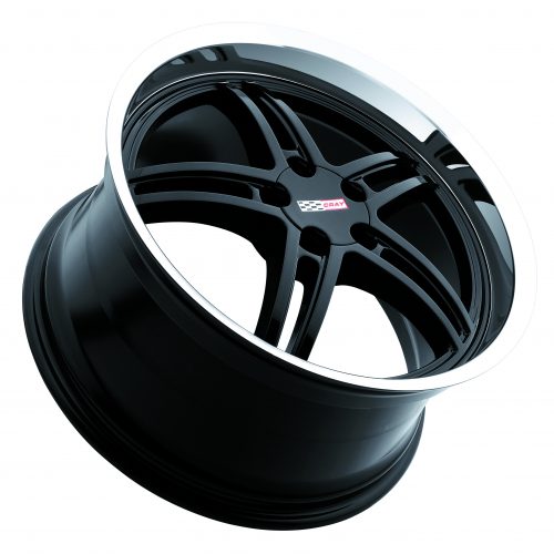 Cray Scorpion Gloss Black W/ Mirror Cut Lip 18x9 (+50) 5x120.65 - Image 2