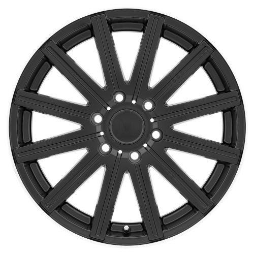 Mandrus Stark Matte Black W/ Machined Lip 18x8 (+52) 6x130 - Image 3