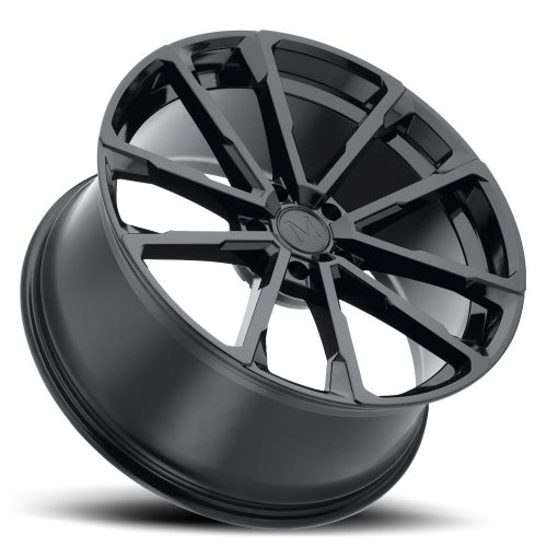 Mandrus Wolf Gloss Black 24x10 (+44) 5x112 - Image 2