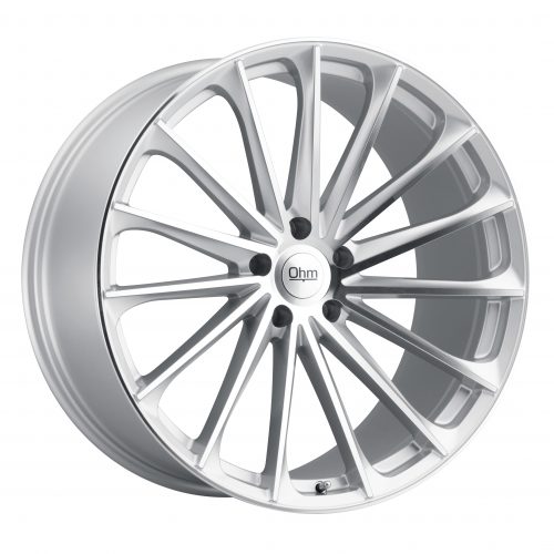 Ohm  Proton  Silver With Mirror Face  18x8.5  (+30)  5x114.3