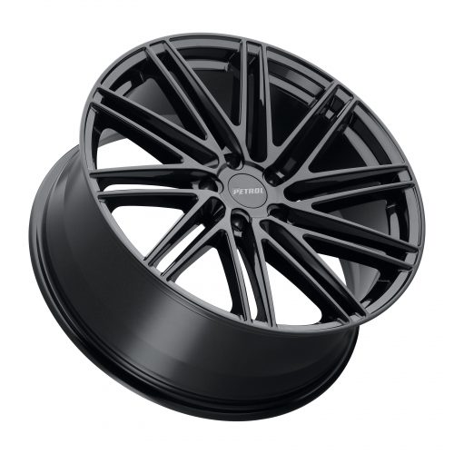 Petrol P1c Gloss Black 20x8.5 (+40) 5x114.3 - Image 2