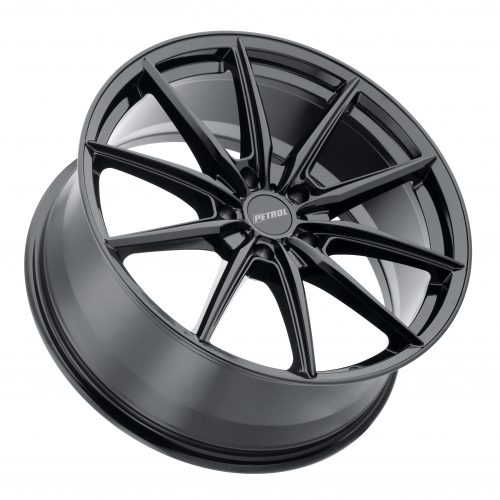 Petrol P4b Gloss Black 20x8.5 (+40) 5x114.3 - Image 2