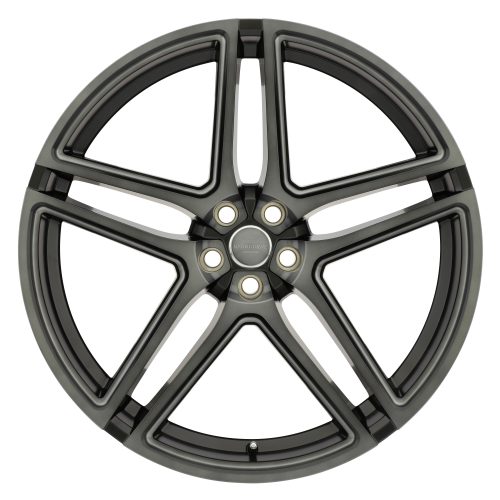 Redbourne Crown Matte Black W/ Machined Face & Milled Spoke 22x10 (+35) 5x120 - Image 3