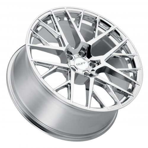 Ruff  R4  Chrome  22x10.5  (+25)  5x114.3 - Image 2