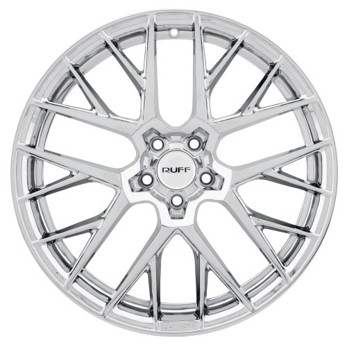 Ruff  R4  Chrome  22x10.5  (+25)  5x114.3 - Image 3