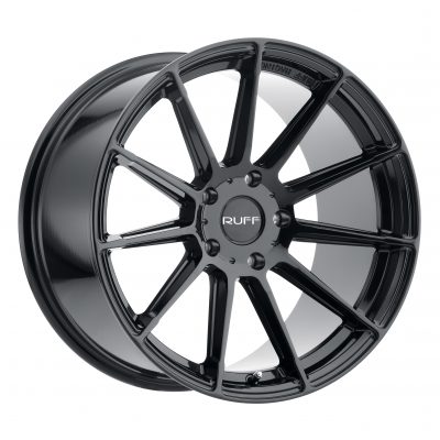 Ruff Rs2 Gloss Black 18x10 (+40) 5x114.3