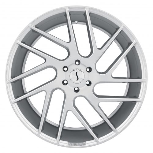 Status Juggernaut Silver W/ Brushed Machined Face 20x9 (+20) 5x139.7 - Image 3