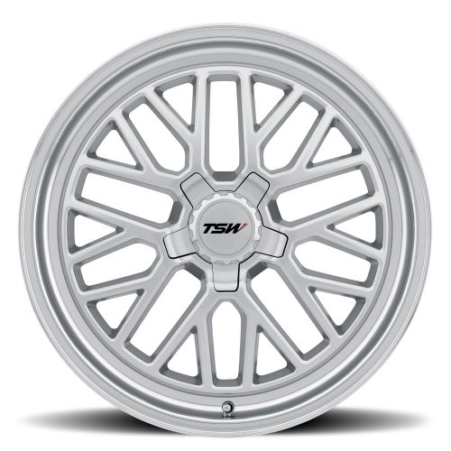 Tsw Hockenheim S Silver W/ Mirror Cut Lip 18x9.5 (+20) 5x114.3 - Image 3