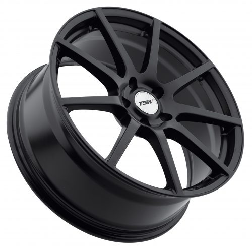 Tsw Interlagos Matte Black 17x8 (+45) 5x112 - Image 2