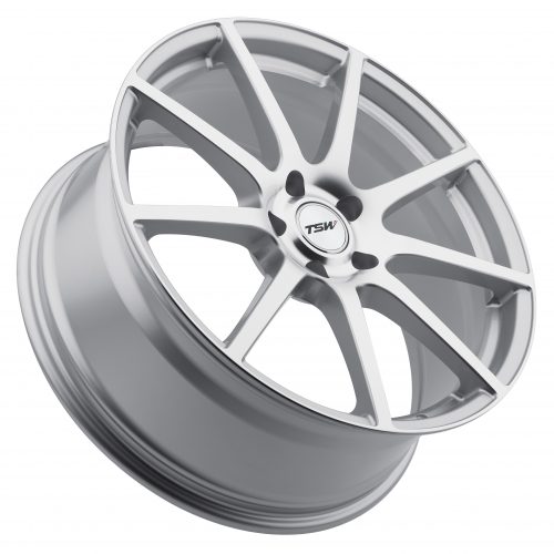 Tsw Interlagos Silver W/ Mirror Cut Face 18x9 (+63) 5x114.3 - Image 2