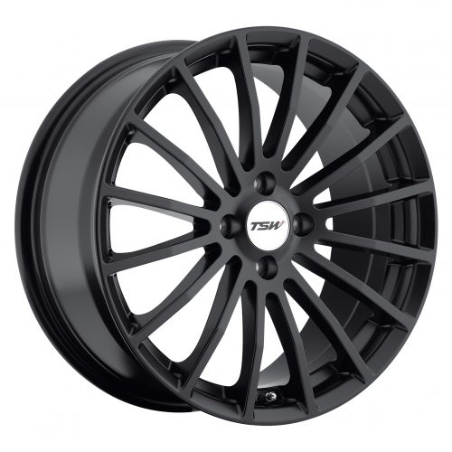 TSW  Mallory  Matte Black  17x7  (+40)  4x98