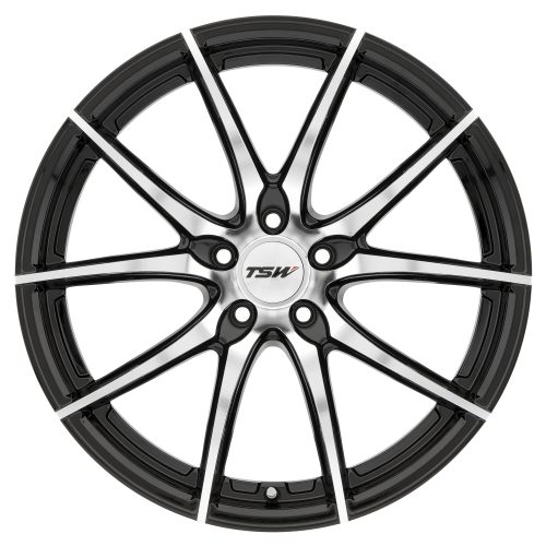 Tsw Sprint Gloss Black W/ Mirror Cut Face 19x8.5 (+40) 5x108 - Image 3