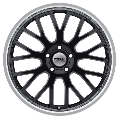 Tsw Tremblant Gloss Black W/ Mirror Cut Lip 19x9.5 (+20) 5x120 - Image 3