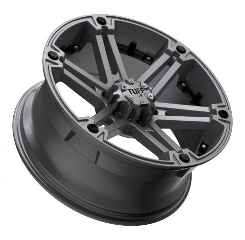 Tuff T01 Flat Gunmetal 20x9 (+10) 6x139.7 - Image 2