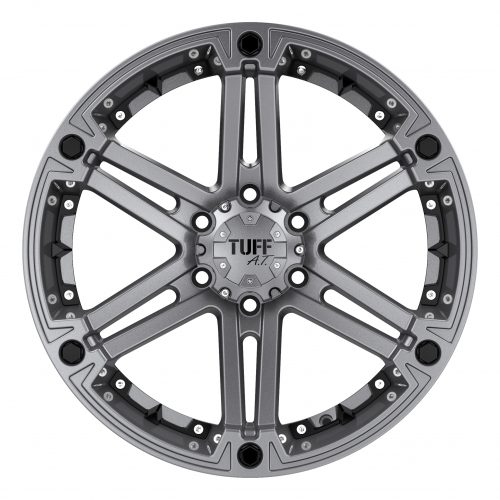 Tuff T01 Flat Gunmetal 20x9 (+10) 6x139.7 - Image 3