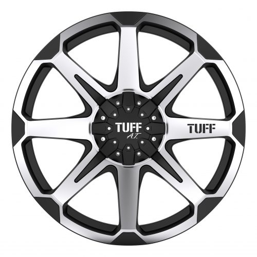 Tuff  T-05  Satin Blackwith Machine Face  20x9  (+15)  6x139.7 - Image 3