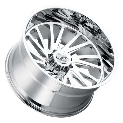 Tuff T2a Chrome 20x12 (-45) 8x165.1 - Image 2