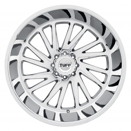 Tuff T2a Chrome 20x12 (-45) 8x165.1 - Image 3