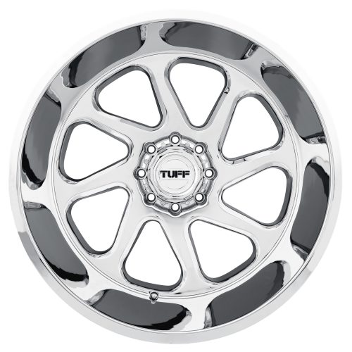 Tuff T2b Chrome - Directional 22x12 (-45) 8x170 - Image 3