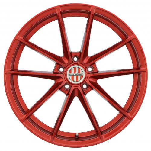 Victor Equipment Zuffen Candy Red 22x10.5 (+56) 5x130 - Image 3