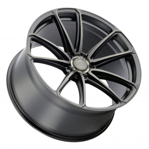 Xo Madrid Matte Black W/ Milled Spoke & Brushed Tinted Face 20x11 (+20) 5x114.3 - Image 2