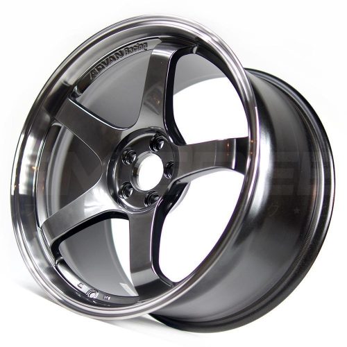 Advan  GT Premium Version  Machining & Racing Metal Black  18x8  (+45)  5x114.3