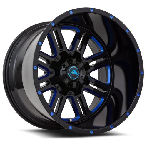 American Off-Road  A106  BMI-Blue  22x14  (+-76)  6x135/6x139.7