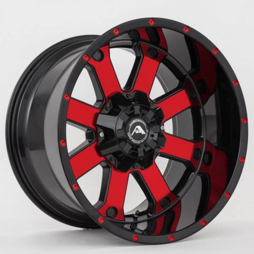 American Off-Road  A108  BMF-Red  20x12  (+-44)  8x170