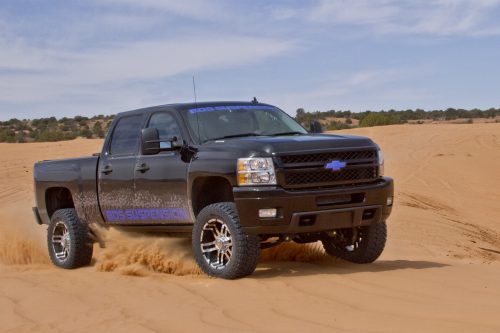 BDS 6.5" Lift Kit for a 2019 Chevrolet 2500 HD 4WD with 4" Block and Air Suspension Spacers - Image 2