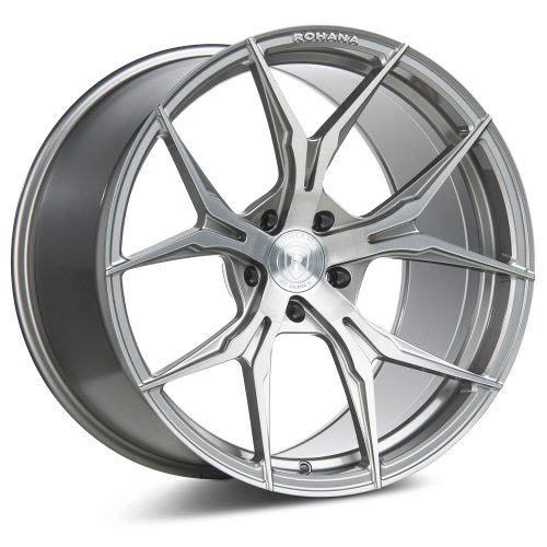 Rohana  RFX5  Brushed Titanium  20x9  (+35)  5x120